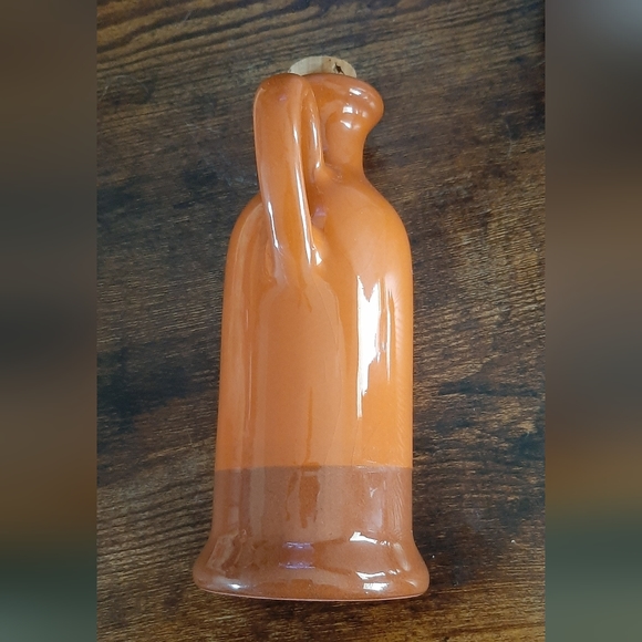 POTTERY BARN Jug Carafe with Orange and Brown Glaze handcrafted ceramic … - Picture 8 of 9